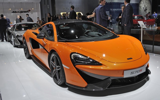 マクラーレン 570S（ニューヨークモーターショー15）