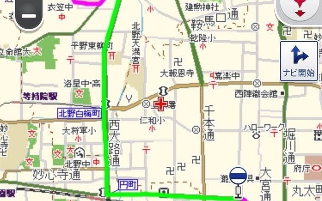 スマートフォン向け MapFan
