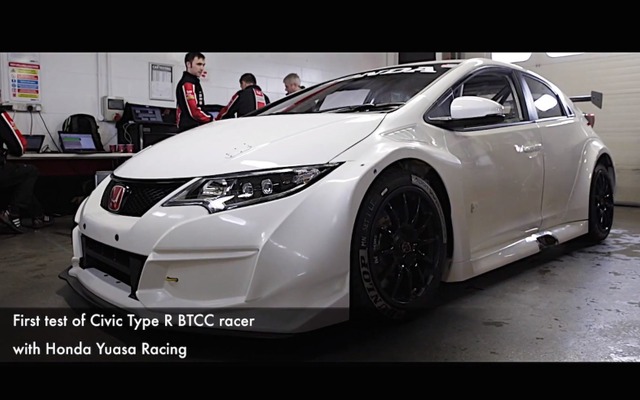 ホンダ シビック タイプR 新型のBTCCレーシングカー