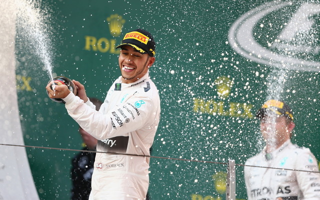 今季2勝目を飾ったルイス・ハミルトン