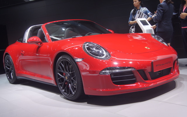 ポルシェ 911タルガ4 GTS（上海モーターショー15）