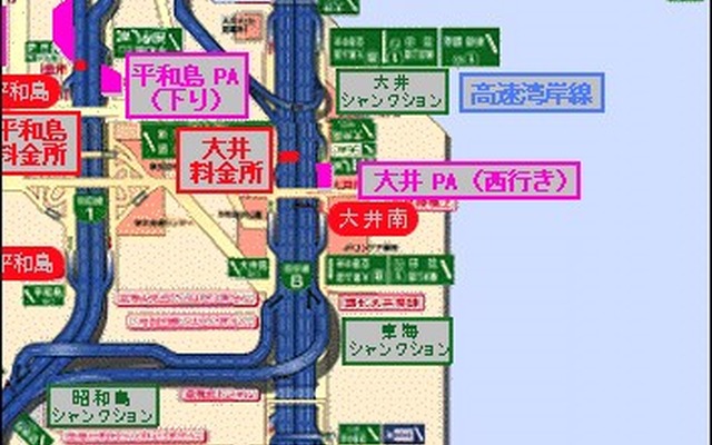 「銀座はどっちだ!?」は無くします。警視庁と首都高速公団が案内板を改良