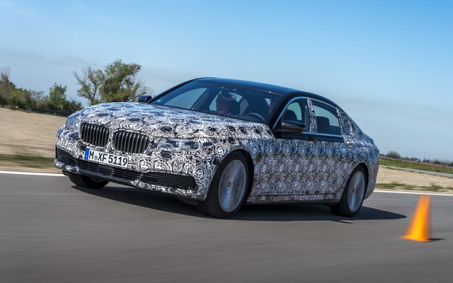 次期 BMW 7シリーズ の開発プロトタイプ車