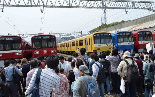 昨年開催された「ファミリー鉄道フェスタ」の様子。今年は5月24日に行われる。