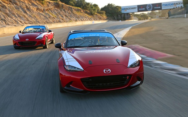 マツダ MX-5 カップの最終開発テスト