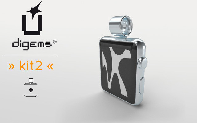 Apple Watchを懐中時計化する「digems kit2」