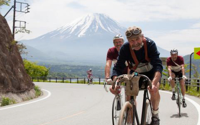 ヴィンテージ自転車の祭典「L’英雄」第3回大会、富士河口湖町にて開催