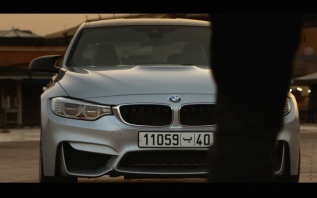 『ミッション：インポッシブルローグ・ネイション』に起用されたBMWM3改良新型（動画キャプチャ）