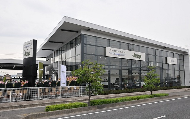 5月9日に新規オープンしたクライスラー三重/ジープ三重