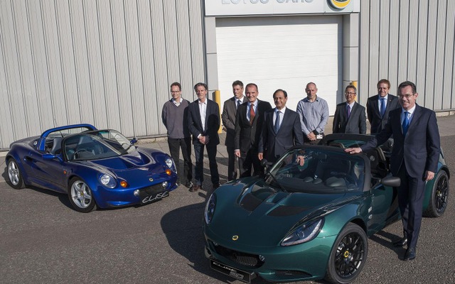 1995年式ロータスエリーゼと最新のエリーゼ20周年記念車