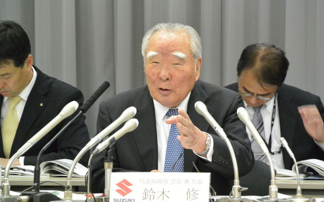スズキ 鈴木修 会長兼社長