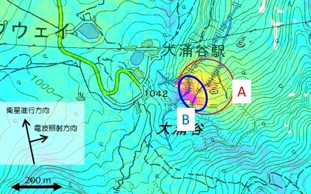 3月1日～2015年5月10日の解析結果（国土地理院）