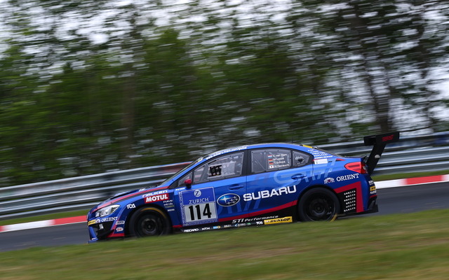 114号車 スバル WRX STI（写真は予選）