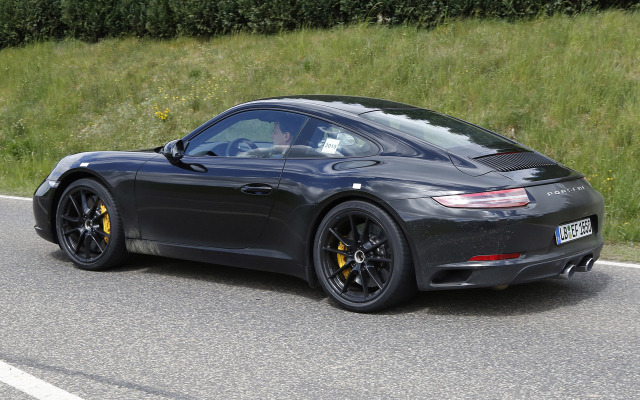 ポルシェ 911 スクープ写真
