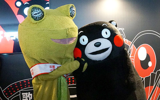 KAERUくん、くまモン／「KUMAMON DAY」