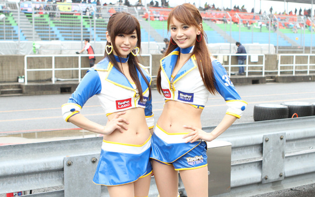 スーパーGT『キーパーエンジェルズ』三城千咲・能勢ひとみ