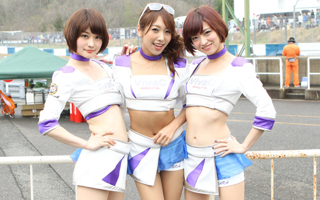 スーパーGT『vivacious Girls』藤井みのり・高家望愛・森紗羅