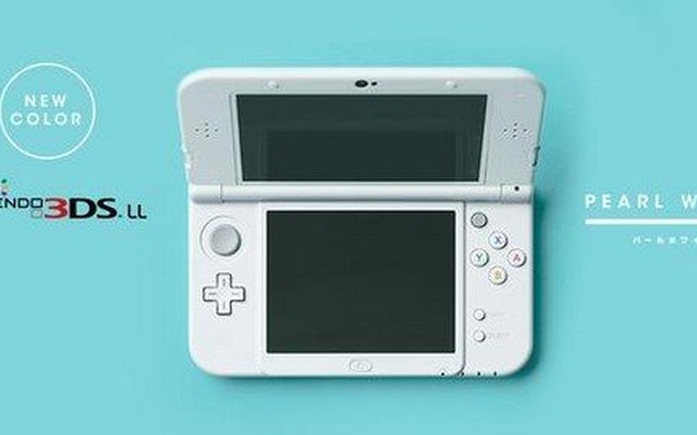 ニンテンドー3DS LL…ブラック＆ブルーにつづき、新色「パールホワイト