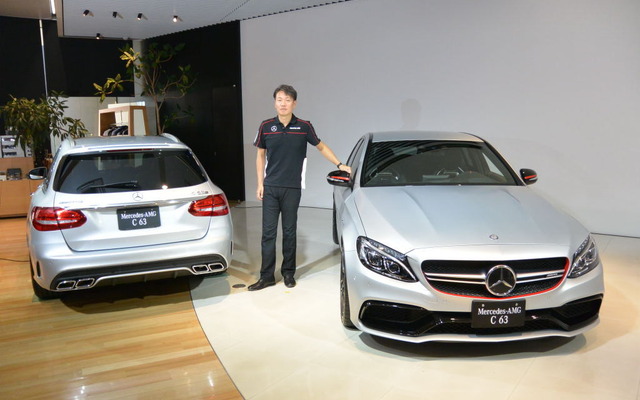 メルセデス AMG C63 発表会