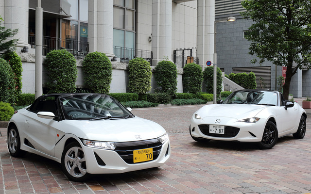 ホンダ S660 とマツダ 新型ロードスター
