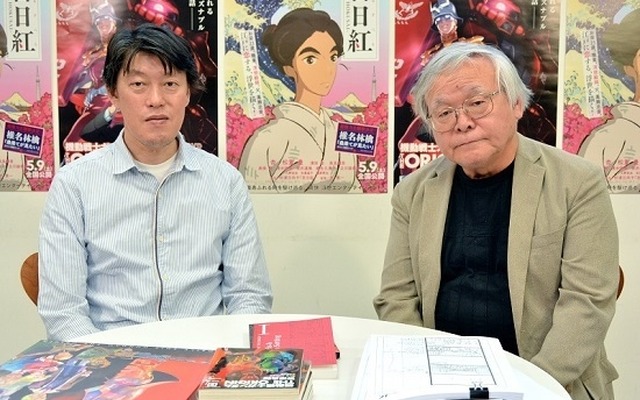 左）原 恵一氏、右）安彦良和氏