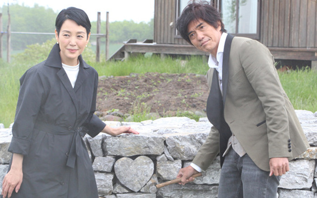 佐藤浩市＆樋口可南子／『愛を積むひと』記念セレモニー