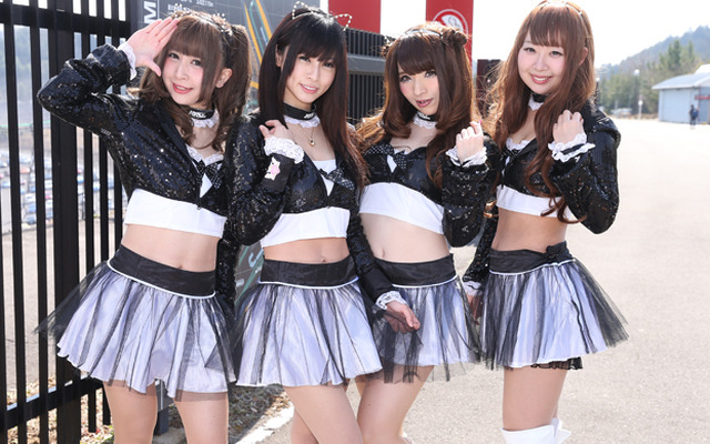 スーパー耐久シリーズ2015『Angel Girl』ユキティ・内田結衣・峰さやか・結月こころ