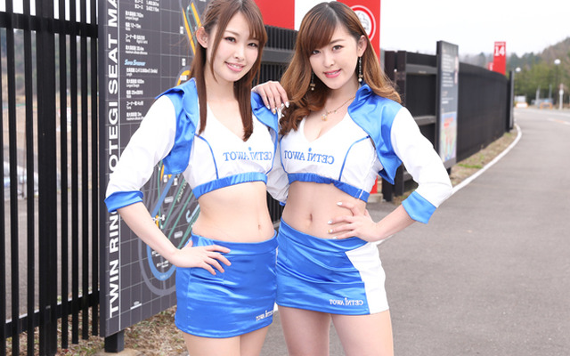 スーパー耐久シリーズ2015『TOWAINTEC Racingレースクイーン』谷原あやの・忍野さら