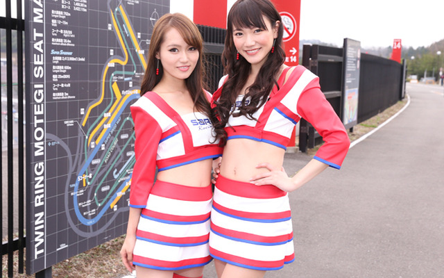 スーパー耐久シリーズ2015『SARDイメージガール』水瀬きい・森園れん