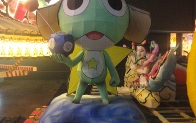 ケロロ軍曹のキャラクターねぶた