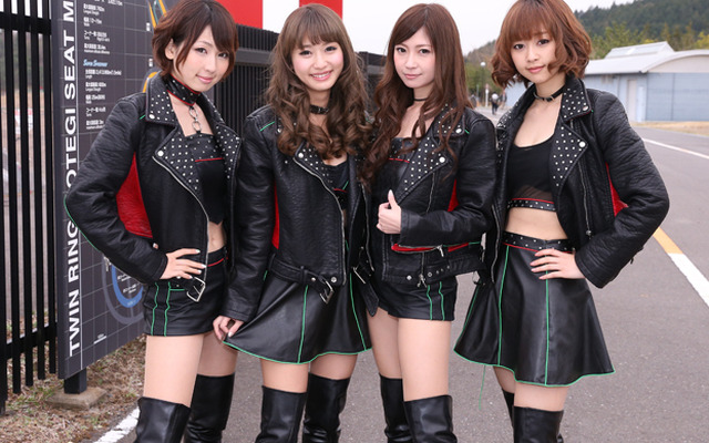 スーパー耐久シリーズ2015『D's station 2015 フレッシュエンジェルズ』清瀬まち・佐崎愛里・林紗久羅・日野礼香