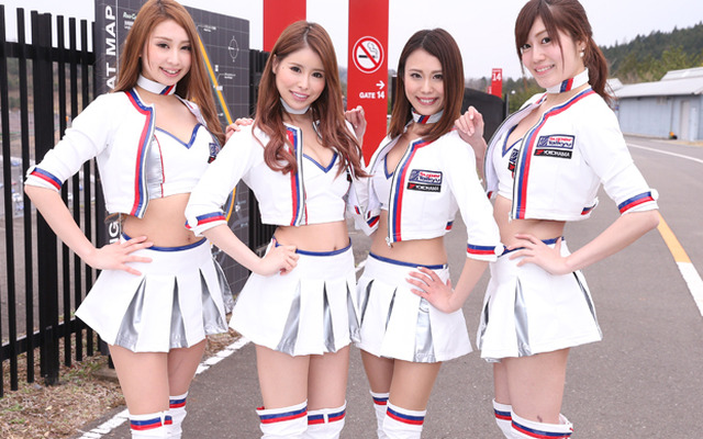 スーパー耐久シリーズ2015『イメージガールNextyle』青山愛・葉山もか・三上夏奈・白倉有紗