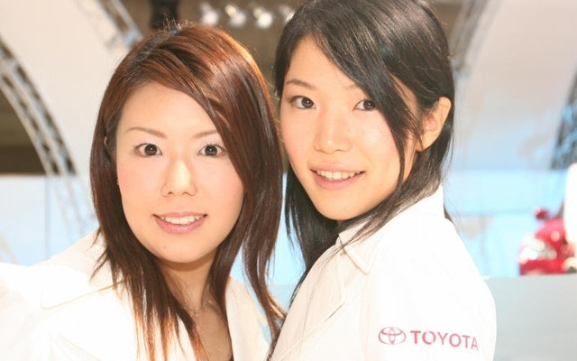 【オートギャラリー06】コンパニオン写真蔵…その31、トヨタ続々