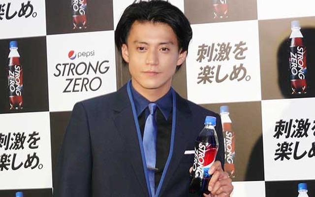 小栗旬／「PEPSI STRONG BAR」オープニングセレモニー