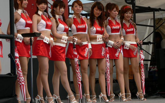 【鈴鹿8耐】レースクイーン写真蔵…第六弾、コカコーラ クイーン編