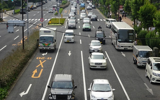 自動車保有台数は3年連続で最多更新中（東京都文京区）