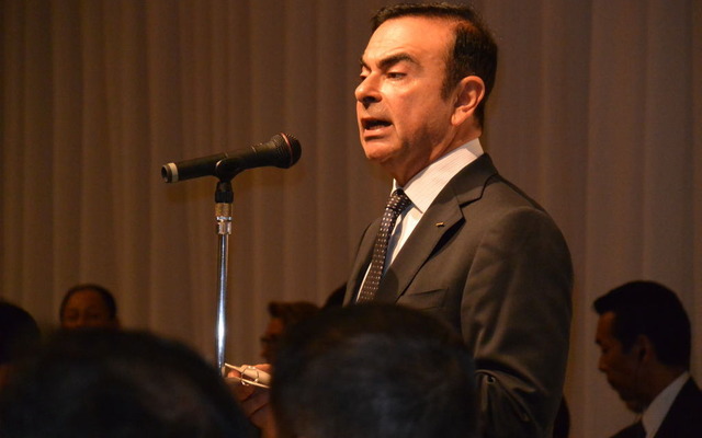 日産自動車 カルロス・ゴーン社長