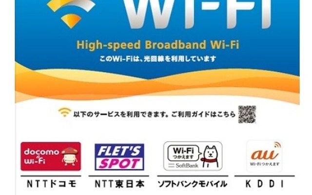 利用可能場所を示すマーク