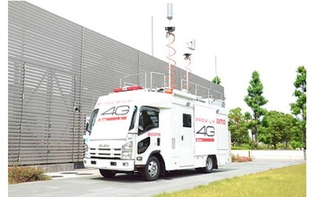 「PREMIUM 4G」対応の移動基地局車（イメージ）