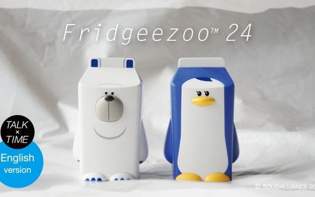 「Fridgeezoo24」新作「Polar Bear」（左）と「Penguin」