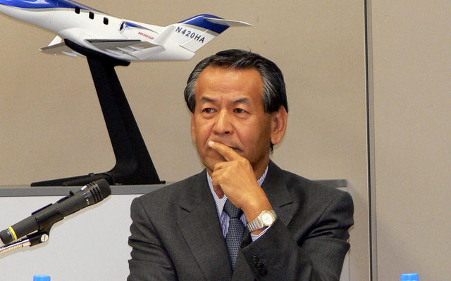 「ホンダジェットの販売で空への喜びを」と土志田専務