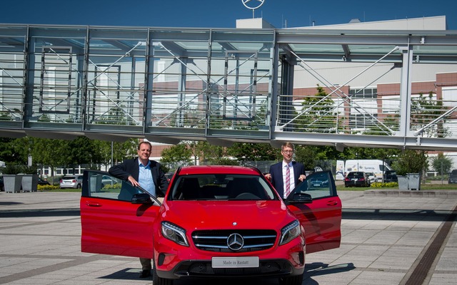 メルセデスベンツの独ラシュタット工場とGLA