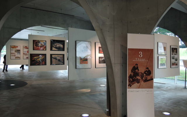 「3人展」会場風景