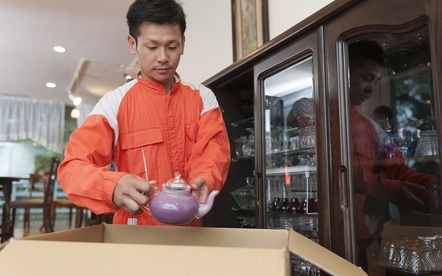 遺品整理の様子