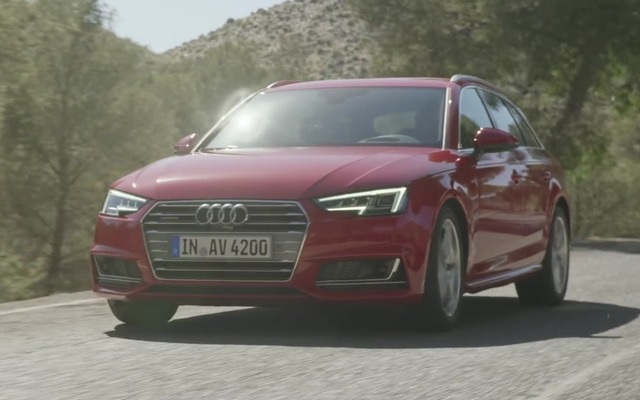 新型 アウディ A4 アバントの公式映像
