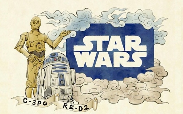 ドロイドねぶた／『スター・ウォーズ／フォースの覚醒』-(C) 2015Lucasfilm Ltd. & TM. All Rights Reserved