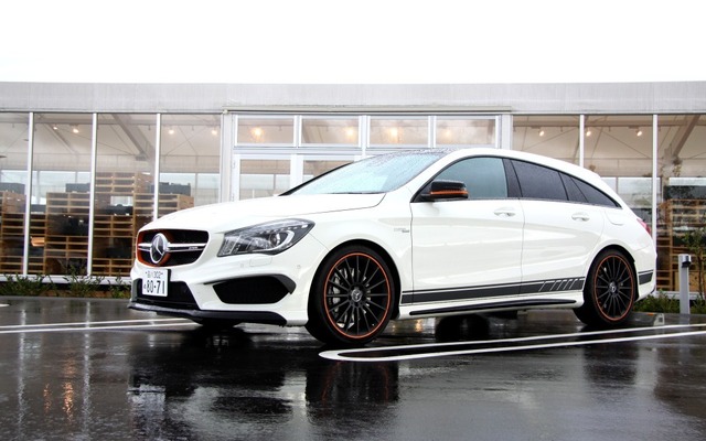 メルセデスAMG CLA45 4MATICシューティングブレークオレンジアートエディション