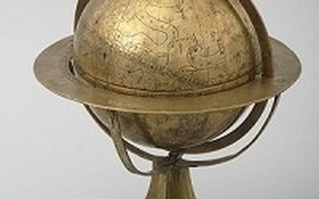 アラブ＝クーフィー様式の天球儀（C）gallica.bnf.fr / BnF