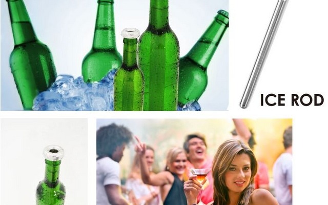 ボトルビール用アイスロッド