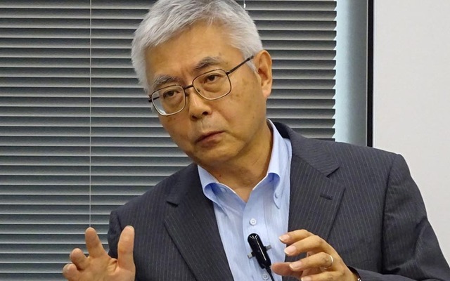 新エネルギー・産業技術総合開発機構（NEDO）の古川一夫理事長